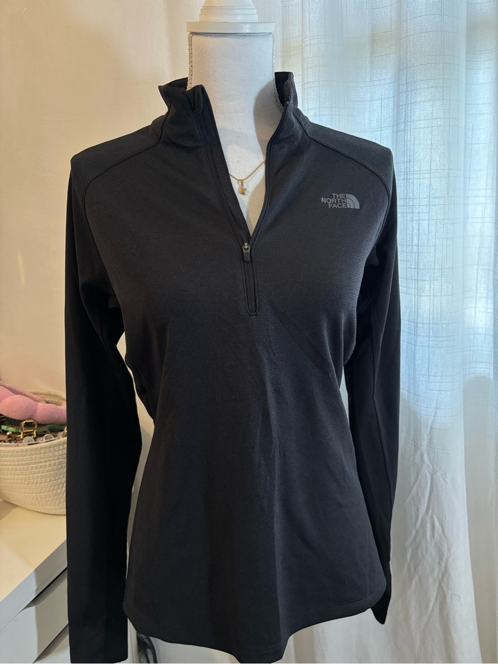 The North Face Black Half-Zip Athletic Top